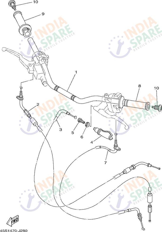 STEERING HANDLE & CABLE